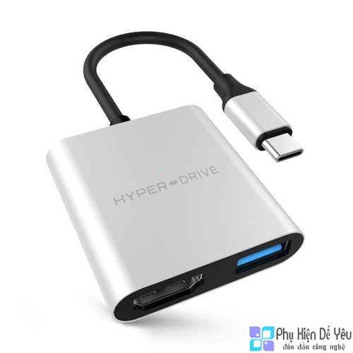 Hub USB-C HyperDrive 4K HDMI 3-in-1
