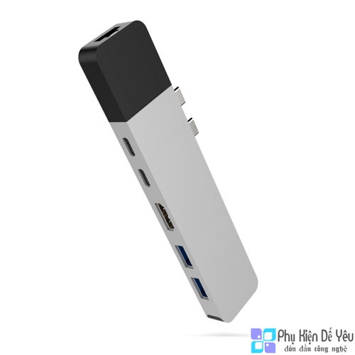 Hub USB-C HyperDrive NET 6-in-2 cho MacBook Pro
