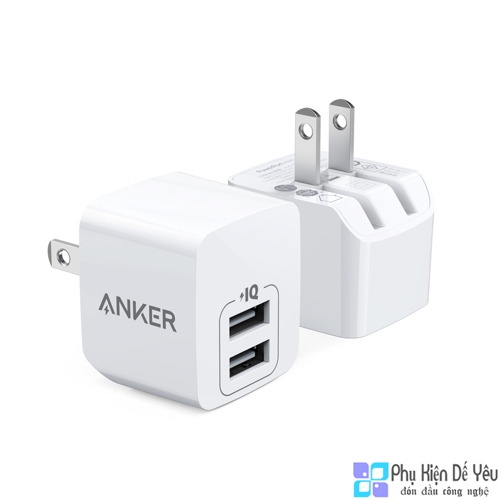 Bộ 2 sạc Anker PowerPort Mini - 2 cổng