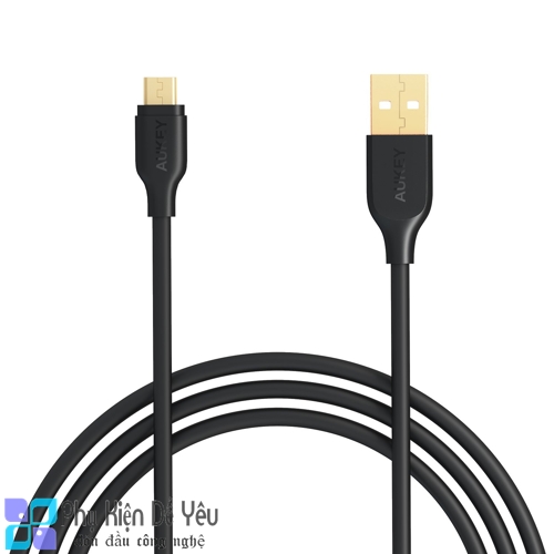 Cáp Micro USB Aukey CB-MD2 2m - Mạ Vàng