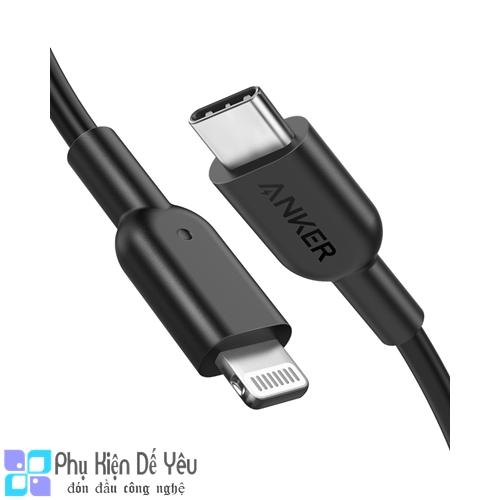 Cáp Anker PowerLine II USB-C to Lightning 1.8m