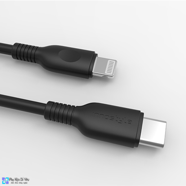 Cáp sạc nhanh INNOSTYLE JAZZY 18W USB-C TO LIGHTNING 1.2M chính hãng
