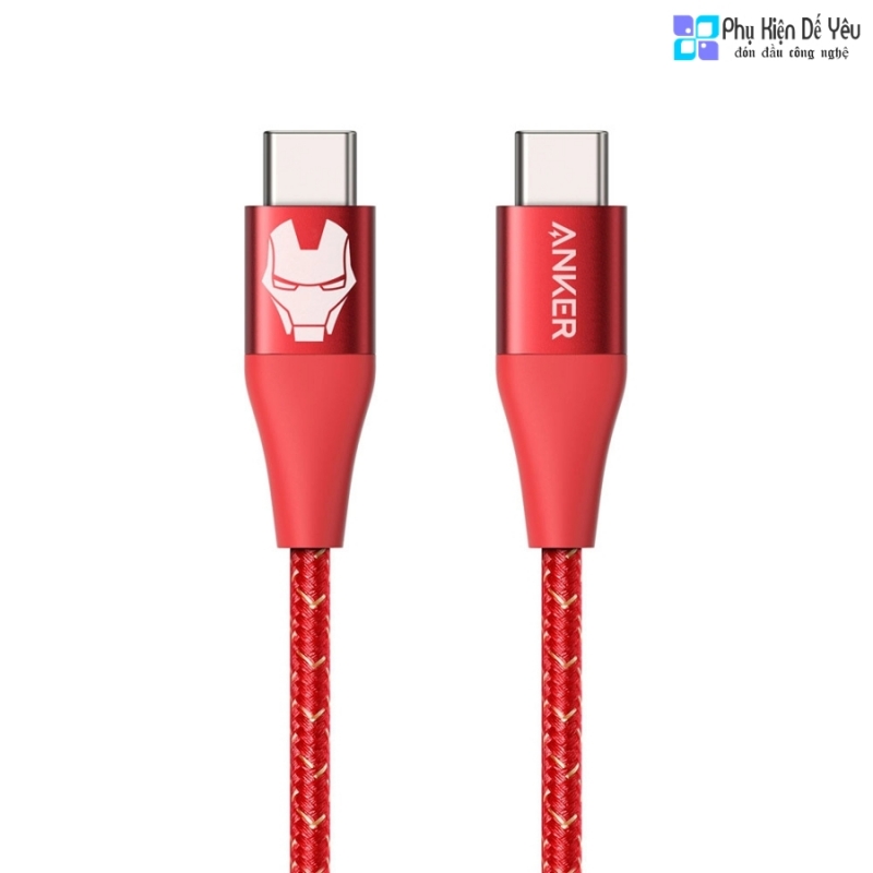 Cáp ANKER POWERLINE+ II USB-C TO USB-C DÀI 0.9m MARVEL EDITION - A9547
