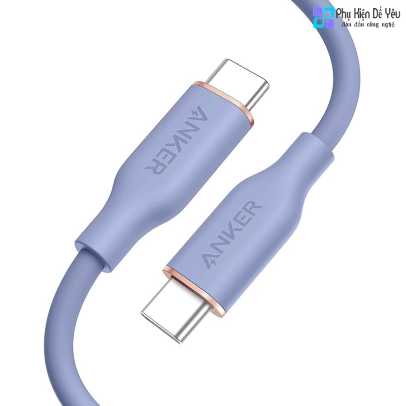 Cáp Anker 643 USB-C to USB-C (Anker PowerLine III Flow) 0.9m - A8552