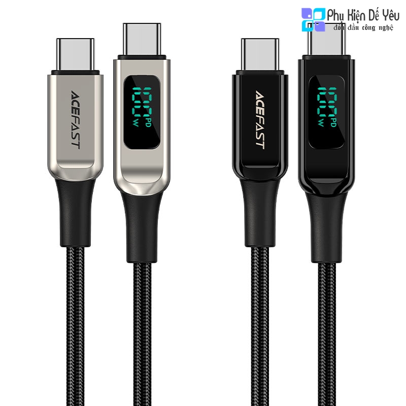 Cáp USB-C to USB-C AceFast C6-03 2m - 100W