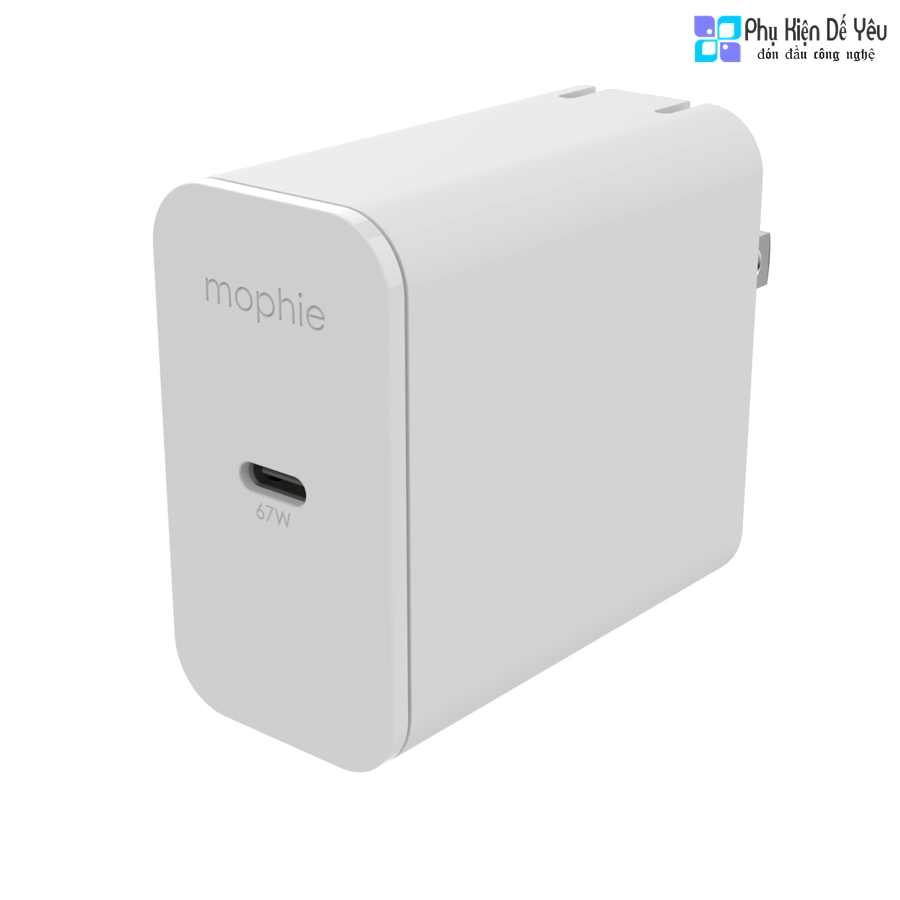 Sạc mophie speedport 67 - GaN, USB-C PD 67W - 409909357