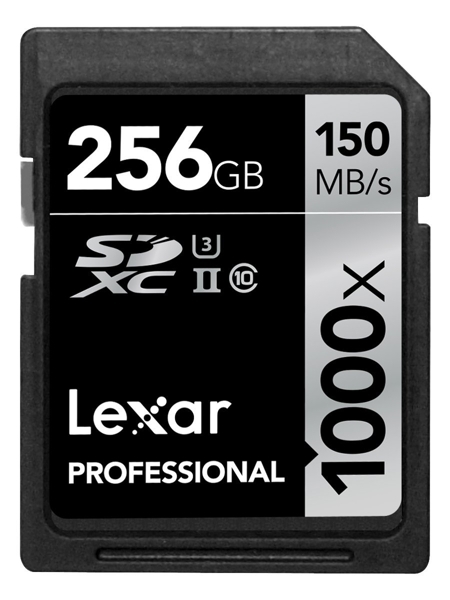 Thẻ nhớ SDXC Lexar 256GB Professional 1000x UHS-II