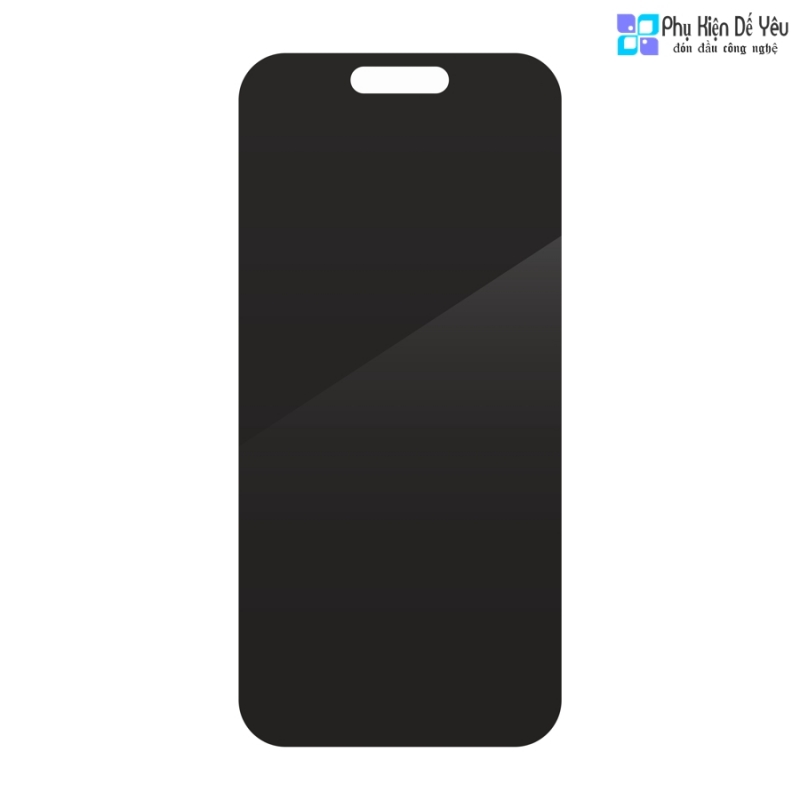 Kính cường lực ZAGG Glass Elite Edge Privacy cho iPhone 15 Pro Max/ 15 Pro/ 15 Plus/ 15