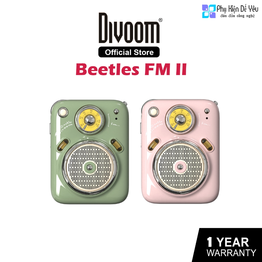 Loa Bluetooth Divoom Beetles-FM II