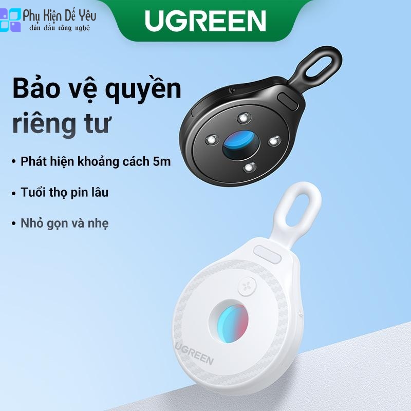 Máy dò camera quay lén UGREEN LP793 (phát hiện khoảng cách xa 5m)