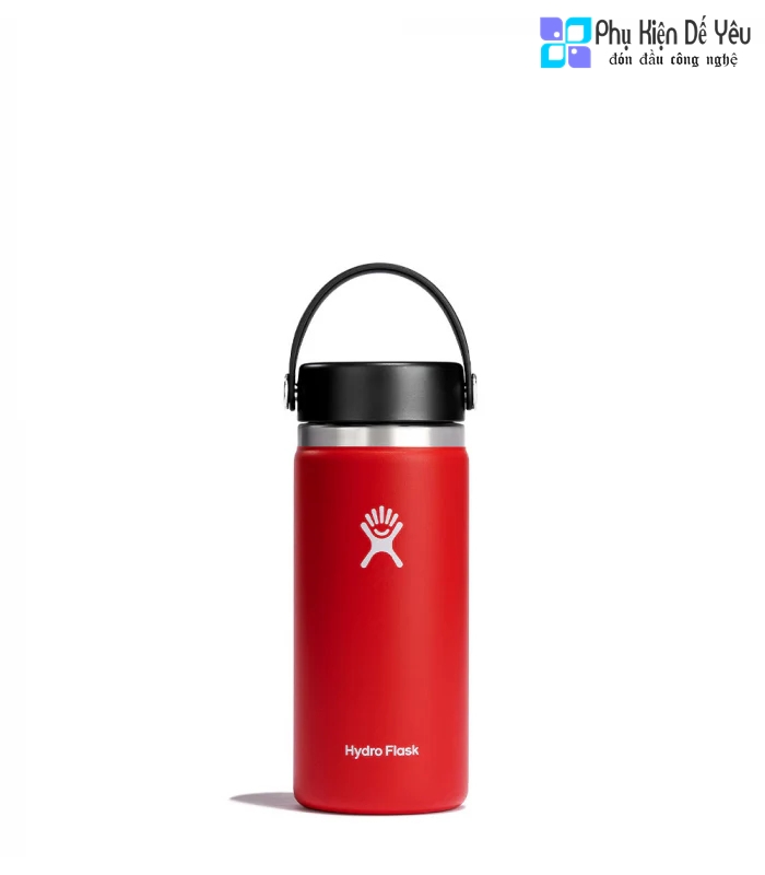 Bình miệng rộng Hydro Flask 16 oz Wide Mouth Flex Cap