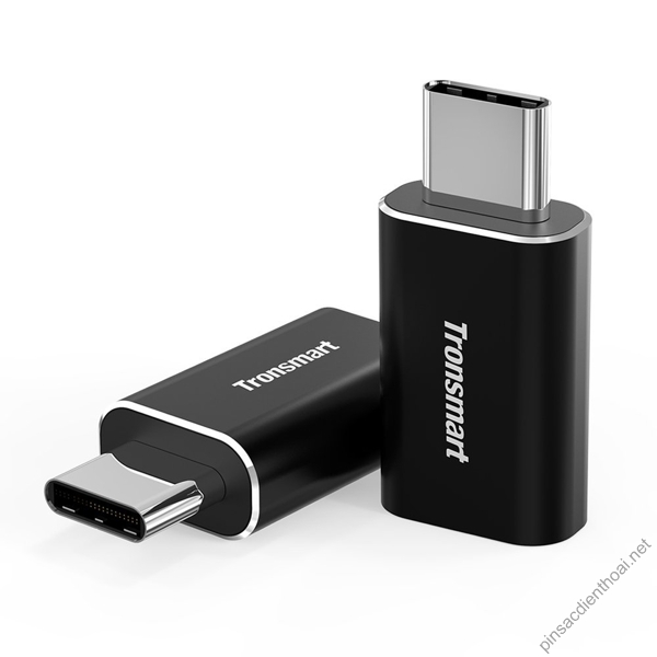 Bộ 2 đầu chuyển đổi từ Micro USB sang USB-C Tronsmart CTMFJ Vỏ Kim Loại