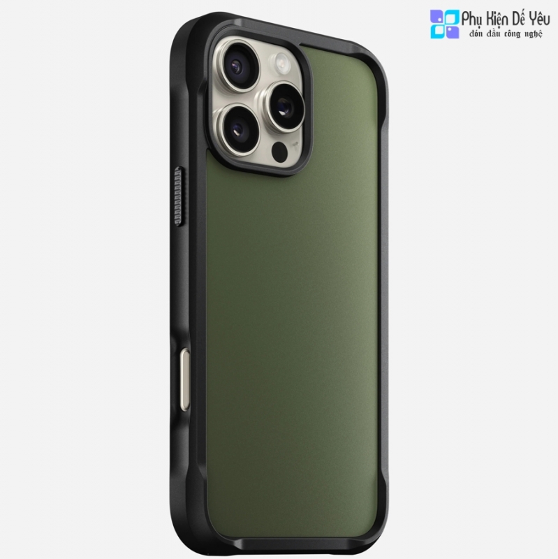 Ốp Nomad Rugged Case cho iPhone 16 Pro Max/ 16 Pro