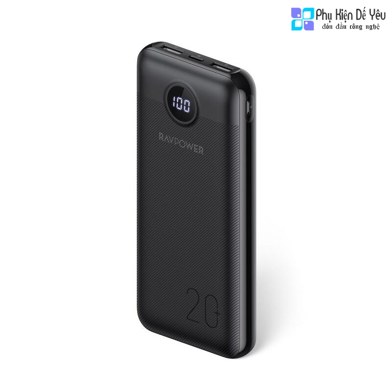 Pin dự phòng Ravpower RP-PB1205 (20.000mAh, USB-C PD 20W)