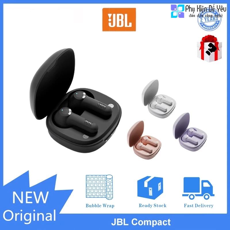 Tai nghe Bluetooth JBL COMPACT TWS (ANC, IPX4, Trợ lý giọng nói)