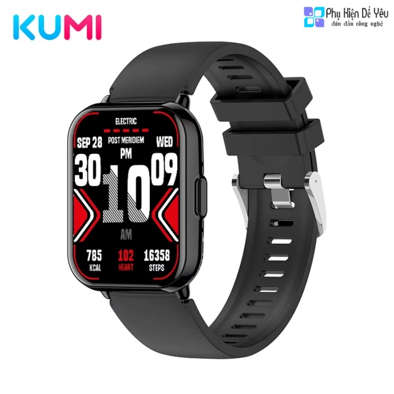 Đồng hồ thông minh KUMI M2 (AI, Gọi điện, Hơn 100 chế độ thể thao)