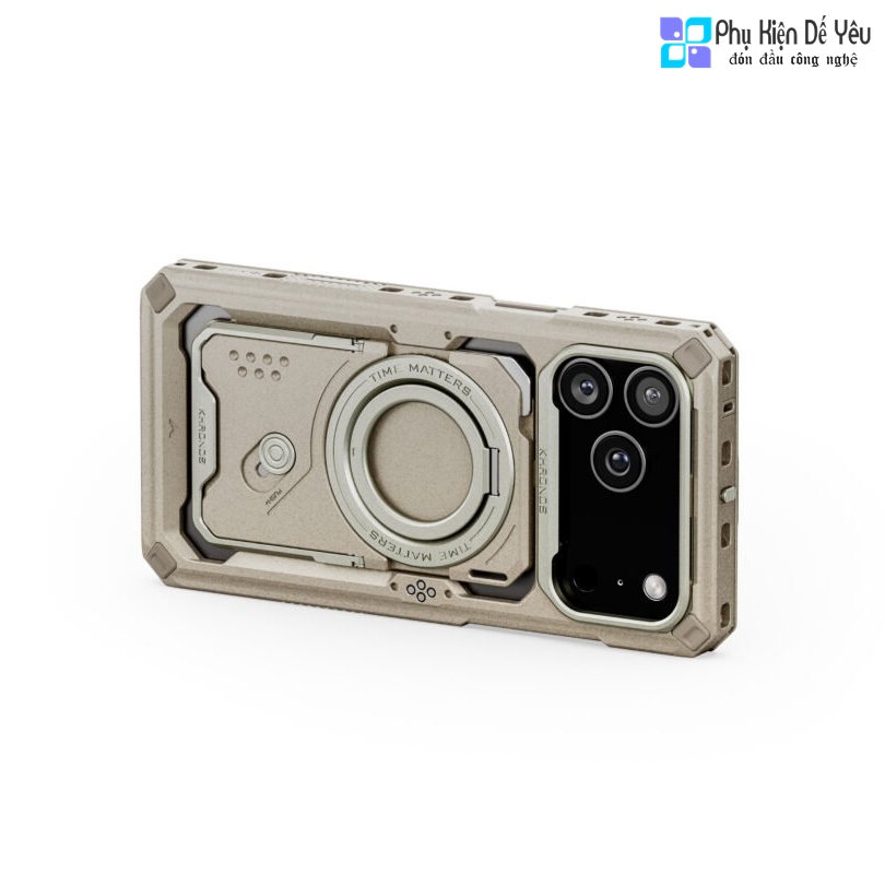 Ốp lưng Tilta Khronos – iPhone 17 Pro Max & 17 Pro | Bảo vệ & Sáng tạo nội dung