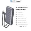 Pin dự phòng Energizer UE10091PQ - 10.000mAh, Liền cáp USB-C & Lightning
