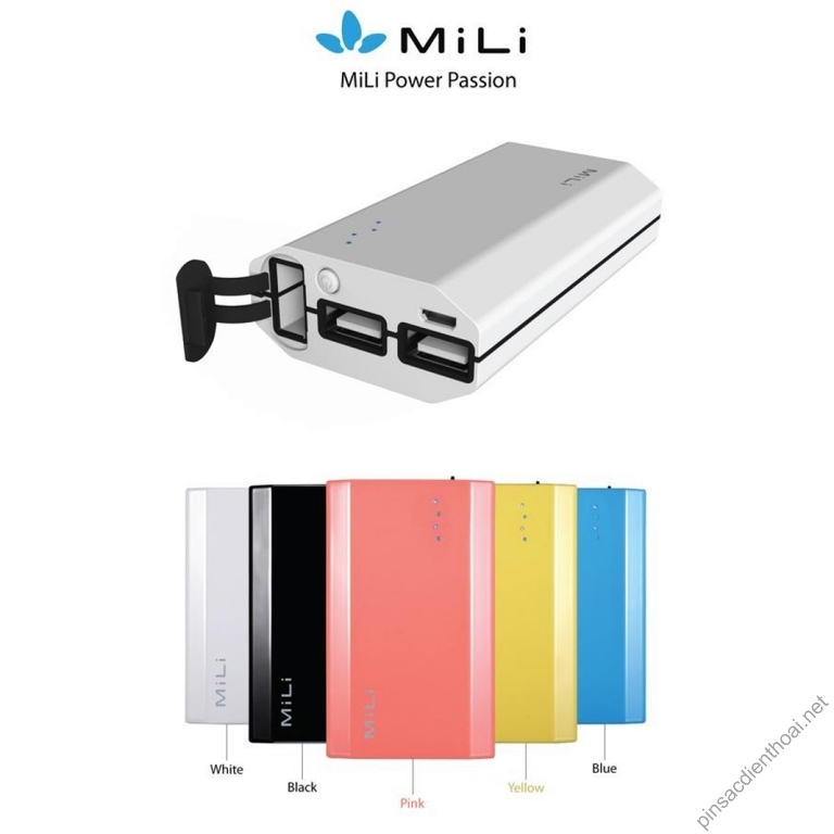 Pin sạc dự phòng Mili Power Passion 5200mAh  