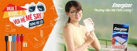 Hè này MUA 1 ĐƯỢC 2, Energizer có gì cho bạn?