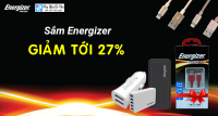 Khuyến mãi mừng khai trương cửa hàng mới - Mua Energizer giảm tới 27%