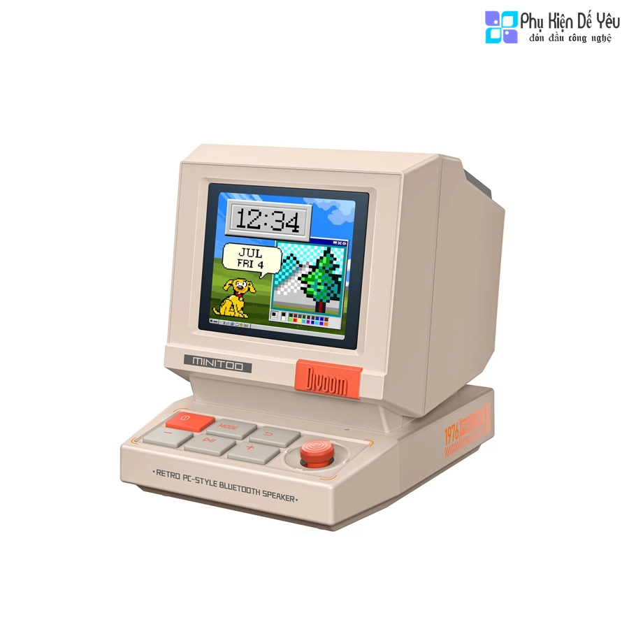 Loa Bluetooth Divoom MiniToo Retro Pixel