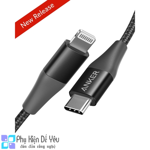 Cáp Anker Powerline+ II USB-C to Lightning 90cm