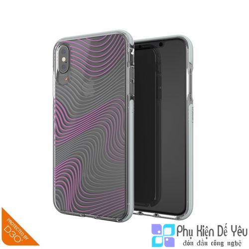 ỐP LƯNG CHỐNG SỐC GEAR4 D3O VICTORIA IPHONE XS MAX (FABRIC) - ICXLVIC02